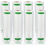 Sacs sous vide alimentaire 8 rouleaux, 20 x 600 cm pour appareil de mise sous vide, r�frig�rateur, r�utilisabl ...