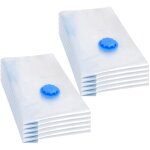 Vidaxl ? sacs de rangement sous vide 60x40 cm ? lot de 10 sacs ? r�sistants � l'humidit� et aux moisissures ...