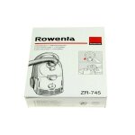 Sachet de sacs rowenta dymbo ( x6) zr745 pour pieces aspirateur nettoyeur petit electromenager