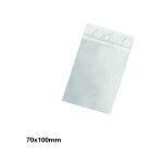 Sachet zip 70x100mm 50