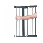 Extension pour barrieres u - pressure metal 14 cm metal black Extension pour barrieres u - pressure metal 14 cm metal black