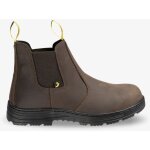 Safety jogger ? bottes de s�curit� s3 antid�rapantes marron 43 ? tige en cuir respirant ? semelle r�sistante ...