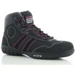 Chaussures de scurit montantes femme safety jogger isis s3 noir / rose 41