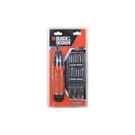 Mini tournevis b&d a7073xj avec 19 inserts pour vissage portable