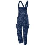 Salopette de travail camouflage bleu marine, taille xs
