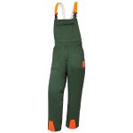 Salopette de protection novotex - isomat anti - coupures forme c vert taille 62