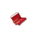 Boite  outils mtallique 5 cases sam outillage 605 r