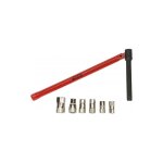 Sam outillage - coffret clé écrou robinet + 7 embouts pb - 8 Sam outillage - coffret clé écrou robinet + 7 embouts pb - 8