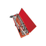 Coffret de 17 douilles et accessoires 3 / 4'' avec cliquet tlescopique sam outillage 78 - chc16