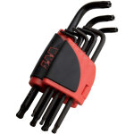 Sam outillage - jeu de 8 cl�s m�les empreinte torx / resistorx longue t�te sp�rique