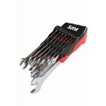 Jeu de 12 cl�s mixtes 7 a 24 mm sur ratelier sam - 50nj12