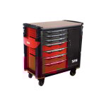 Sam outillage - servante sam en acier inoxydable 7 tiroirs à roulettes ( prix pour 1 ) Sam outillage - servante sam en acier inoxydable 7 tiroirs à roulettes ( prix pour 1 )