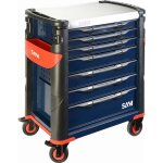 Sam outillage - servante sam en acier inoxydable 7 tiroirs � roulettes ( prix pour 1 )