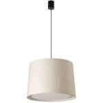 Faro barcelona - samba lampadaire simple noire / beige 64315 - 55