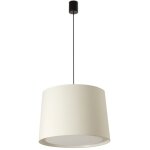 Faro barcelona - samba lampadaire simple noire / blanc 64315 - 54