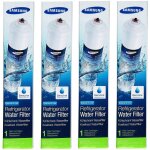 Lot de 4 filtres  eaux originaux pour rfrigrateur amricain samsung