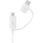 Samsung ep - dg930 câble usb usb 2. 0 1, 5 m usb a usb c / micro - usb b blanc Samsung ep - dg930 câble usb usb 2. 0 1, 5 m usb a usb c / micro - usb b blanc