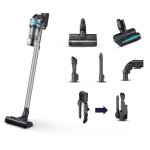 Samsung ? aspirateur balai sans sac ? technologie multi cyclonique ? autonomie 60 min ? capacit� bac ...