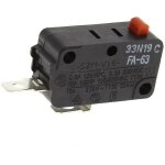 Microswitch 2 cosses pour micro - ondes bosch, broyeur vegetaux bosch, meuleuse ryobi, centrale vapeur ...