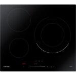 Samsung - nz63r3727bk noir intgr 59 cm plaque avec zone  induction 3 zone(s)