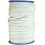 Tecplast - sandow �lastique blanc 25 m�tres 9sw - qualit� pro - tendeur pour b�che de diam�tre 9 mm