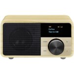 Sangean genuine mini ddr - 7 radio de table dab + , fm aux, bluetooth bois r165731
