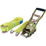 Sangles d'arrimage 5t avec cliquet invers bord de rive 12 mtrs x 50 mm - arrim up - s19475