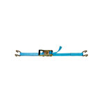 Sangle arrimage levac larg. 35 mm - 300 kg - 2 crochets bord de rive - l. 6 m - 4558c06