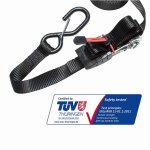 Master lock - sangles  cliquet masterlock 4, 25 m x 25 mm avec crochets en s - lot de 2 - 3066eurdat ...