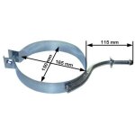 Sangle echappement - 1 piece - pour c3 - berlingo Sangle echappement - 1 piece - pour c3 - berlingo