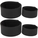 Sangle de fixation anti - d�rapante pour canne � p�che avec bande velcro et support d'enroulement