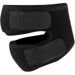 Sangle de genou en silicone ajustable pour tendinite - support rotulien pour course � pied, fitness et ...