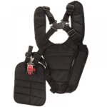 Sangle de transport, double bandouli�re, bandouli�re rembourr�e avec bouton de s�curit� pour d�broussailleuses ...