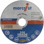 Le sanitaire - disque  trononner 350 ultra fin pour mtal et inox diamtre 115 x 1, 0 mm