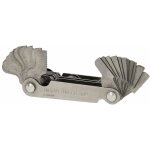 Jauge de filetage 58 lames whitworth 55° + metric 60° Jauge de filetage 58 lames whitworth 55° + metric 60°