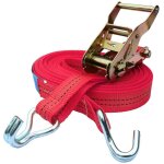 Saniverre - sangle d'arrimage avec tendeur � cliquet 12 m�tres - 2 tonnes