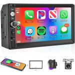 Sans fil carplay android autoradio 2 din, 7 pouces hd �cran poste radio voiture bluetooth / mirror link ...