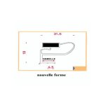 Kit 2 joints a semelle 2000 x1000 m / m pour refrigerateur - . . .