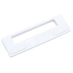 Poignee ref blanche universelle 85 - 160 mm pour refrigerateur. . .