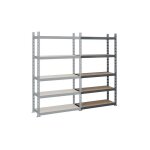 Sans marque - rayonnage industriel - el�ment suivant h 200 x l 130 cm x p 40 cm - maxiburo
