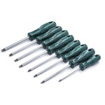 Sata st09305sj set de tournevis torx de acetate a - series with ergonomic green handles and blades de ...