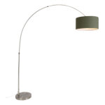 Satin - lampe arquée - 1 lumière - h 2160 mm - vert - moderne - éclairage intérieur - salon i chambre ... Satin - lampe arquée - 1 lumière - h 2160 mm - vert - moderne - éclairage intérieur - salon i chambre ...