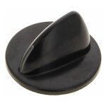 Bouton noir 3h 79x5188 - table vitroceramique