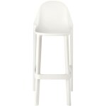 Scab - tabouret design, tabouret de bar piu blanc en plastique design