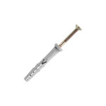 Scell - it - chevilles � frapper nylon t�te plate - clou inox a4 - yzp �5x27mm - boite de 200