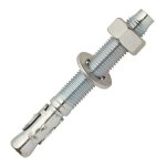 Scell - it - bote 10 goujons d'ancrage acier zingu m12 x 240 x 80 mm bz - 12x240