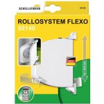 Schellenberg - 50140 mini enrouleur à visser flexo pouvant être ouvert blanc Schellenberg - 50140 mini enrouleur à visser flexo pouvant être ouvert blanc