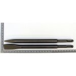 Scheppach 7907900003 accessoires de per�age et de marteau perforateur / sds - plus plat et burin pointu ...