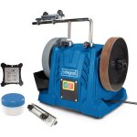 Scheppach - affûteuse à eau tiger5000s homekit - 150w - meule en corindon supérieur de ø 200mm, dispositif ... Scheppach - affûteuse à eau tiger5000s homekit - 150w - meule en corindon supérieur de ø 200mm, dispositif ...