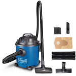Scheppach aspirateur eau et poussi�re nts16 ? aspirateur d?atelier ? 1200 w ? capacit� 16 l ? pression ...